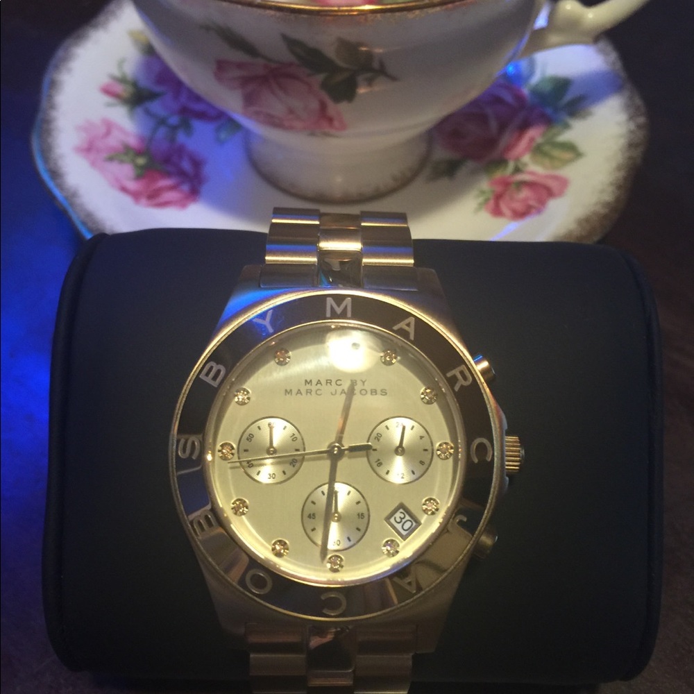 Marc by Marc Jacobs gold tone Watch
